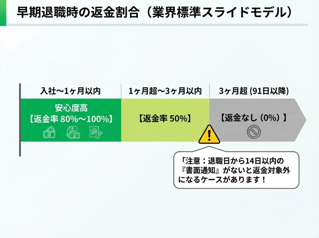 採用人数別にみる人材紹介と求人広告の採用コスト比較図